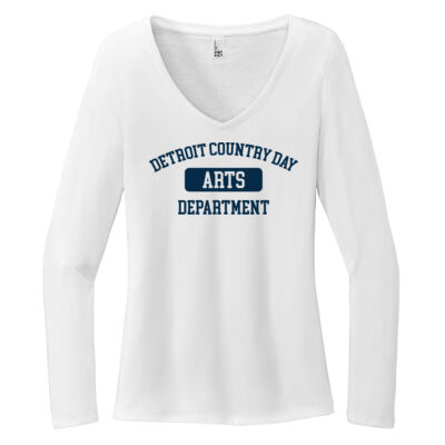 Women’s Perfect Tri® Long Sleeve V-Neck Tee Thumbnail