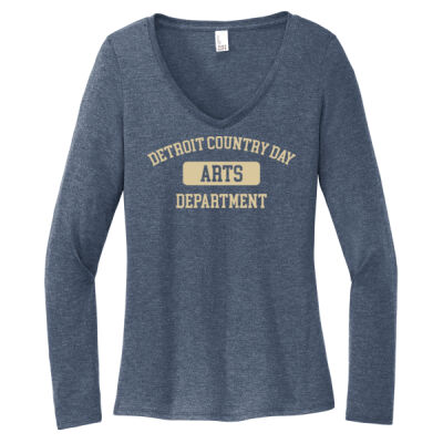 Women’s Perfect Tri® Long Sleeve V-Neck Tee Thumbnail